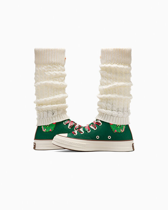 Chuck 70 X-Mas Gingerbread &amp; Knit Sock High Top 