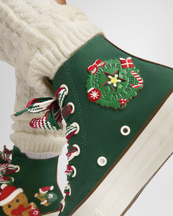 Chuck 70 X-Mas Gingerbread &amp; Knit Sock High Top 