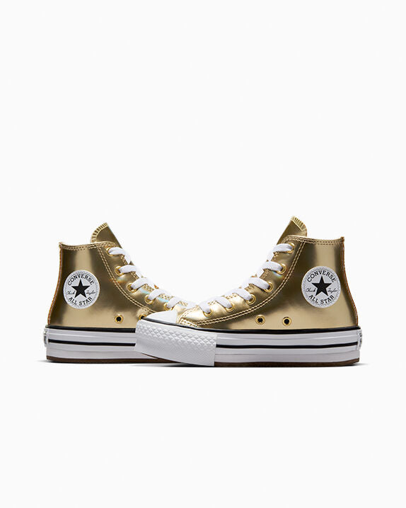 Chuck Taylor All Star EVA Lift Platform Metallic High Top 