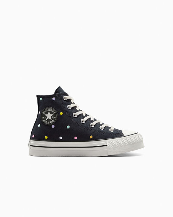 Chuck Taylor All Star Lift Polka Dots Plataforma Alta 