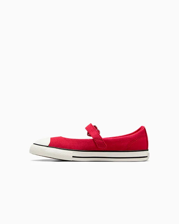 Chuck Taylor All Star Dainty Mary Jane de caña baja fácil de poner para el Día de San Valentín 