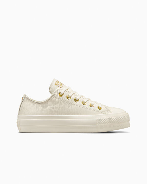 Chuck Taylor All Star Lift Platform Dorado de caña baja 