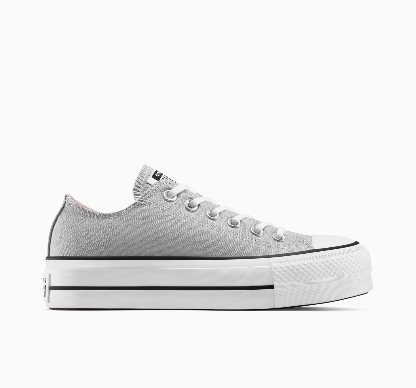 Chuck Taylor All Star Lift Platform Low Top Colores por tiempo limitado Cliffside Rose/White/Black 