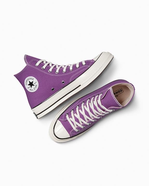 Chuck 70 High Top Seasonal Blueberry Ice/Egret/Black