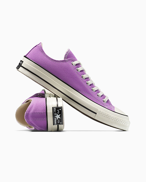 Chuck 70 Low Top Seasonal Malva Piedra/Garceta/Negro
