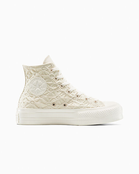 Chuck Taylor All Star Lift Platform Material texturizado High Top 