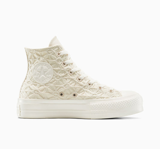 Chuck Taylor All Star Lift Platform Material texturizado High Top 