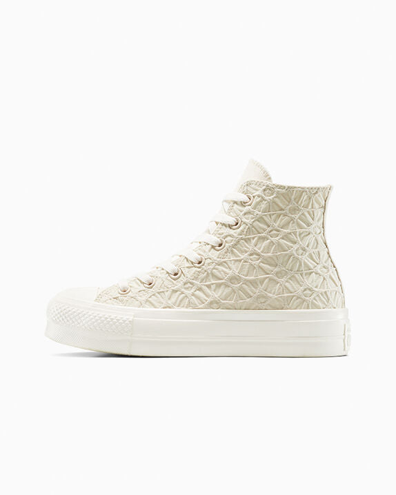 Chuck Taylor All Star Lift Platform Material texturizado High Top 