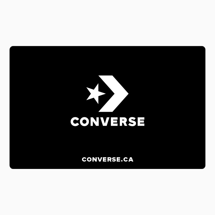 Tarjeta de regalo digital de Converse Canadá