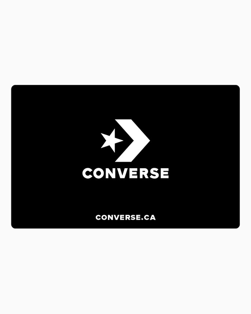 Tarjeta de regalo digital de Converse Canadá
